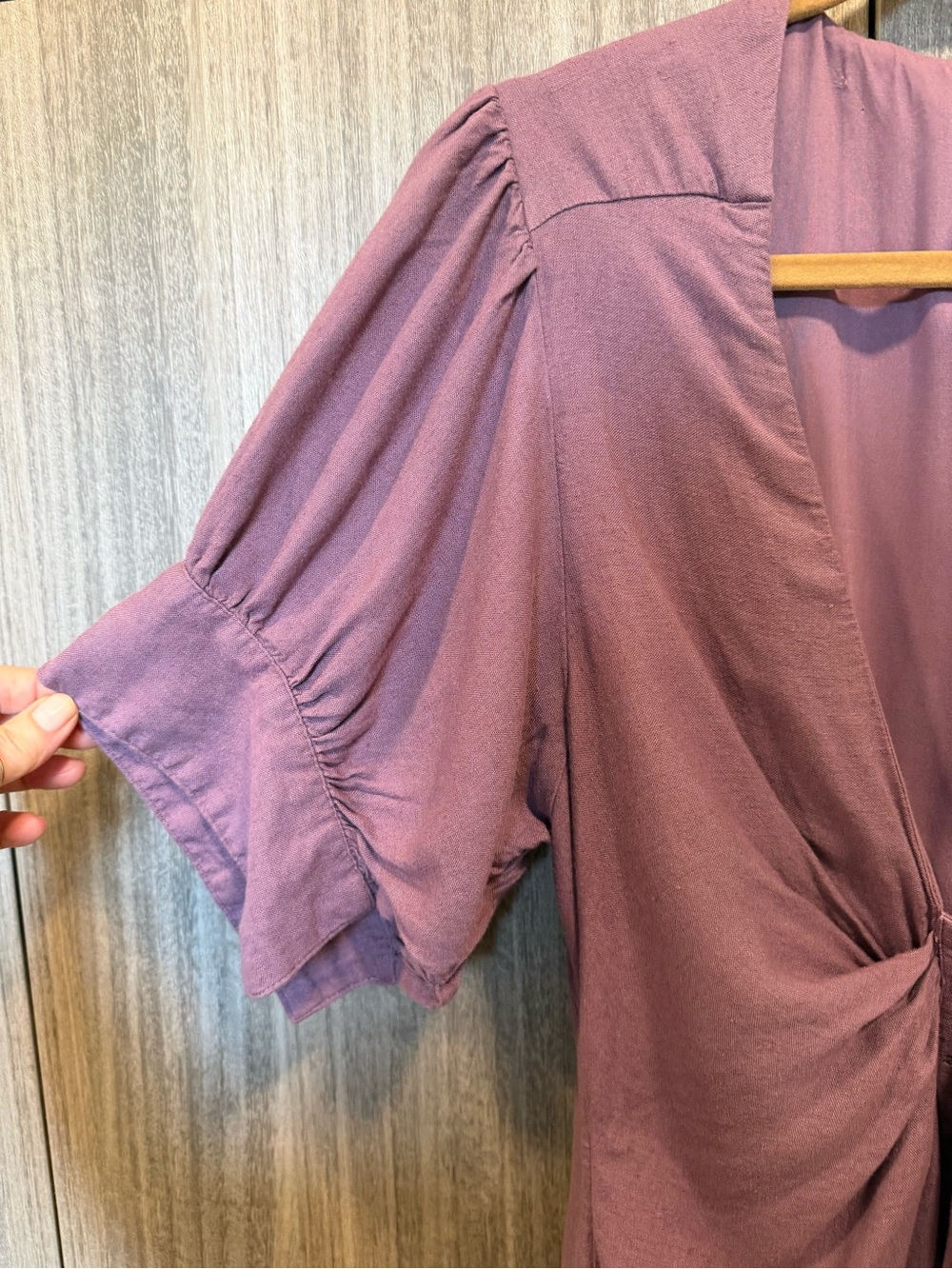 Free People Vintage Summer Midi Dress Lilac size Medium - Picture 10 of 10